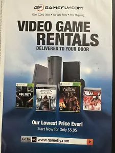 Video Game call Of Duty Magazine Ad From 2011 Vintage, Assassins Creed 🔥 - Picture 1 of 1