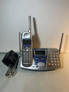 Panasonic KX-TG2740S 2.4 GHz 2 Lines Cordless Phone Answering Machine - Picture 1 of 11