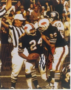 Booker Edgerson  8x10 Signed Photo W/ COA Buffalo Bills  #1 - Picture 1 of 1