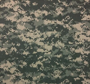 ACU DIGITAL NY/CO TWILL CAMO FABRIC MILITARY APPAREL FLAME RESISTANT FABRIC 66"W - Picture 1 of 6