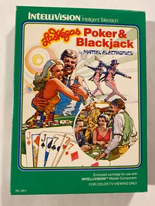 Las Vegas Poker and Blackjack Intellivision 1979 CIB Complete W/ manual - Picture 1 of 16