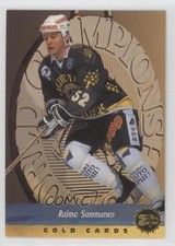 1995-96 Leaf Sisu SM-liiga Gold Cards Raimo Summanen #22