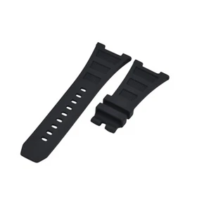 Correa de reloj de goma negra 31 mm para IWC Big Ingenieur - Imagen 1 de 6