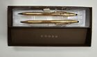 Cross Classic Century 14k Gold Filled/Rolled Pen & Pencil Set Style 150105