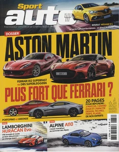 SPORT AUTO n°686 03/2019 FERRARI 812/ASTON DBS SUPERLEGGERA ALPINE A110 HURACAN - Bild 1 von 1