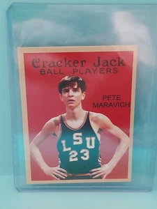 Pete Maravich Cracker Jack  card 💥 free ship! - Picture 1 of 5
