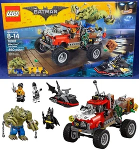 New KILLER CROC TAIL-GATOR - Lego 70907 BATMAN MOVIE Zebra-Man TARANTULA Truck - Picture 1 of 12