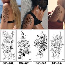 Tattoos Sticker Waterproof Temporary Arm Legs Body Art Sketch Sexy Flower