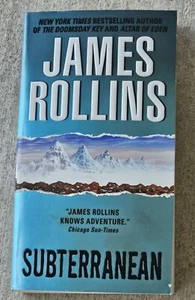 James Rollins Subterranean Trade Paperback Signed Copy - Picture 1 of 2
