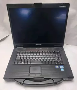 Panasonic Toughbook CF-52 MK4 15.4" Laptop Core i5 16GB RAM 500Gb SSD Win10 ATI - Picture 1 of 8