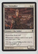 2010 Magic: The Gathering - Worldwake Kor Firewalker #11 03cw