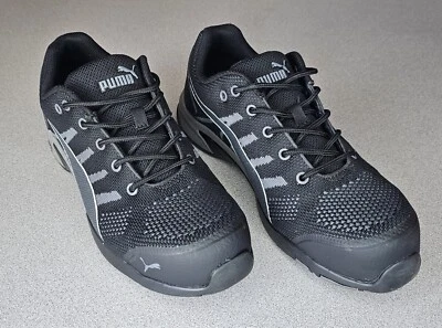 Puma Safety Womens Celerity Knit Low Steel Toe  Work Shoe Black - 642925  - Image 1 of 4