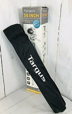 Targus Camera Tripod With Case Professional Extendable 58" Model TGT-58TR 936D1 - Image 1 of 4