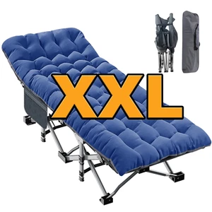 Cuna plegable para dormir XXL de gran tamaño cama de invitados cunas portátiles camping con colchoneta - Imagen 1 de 9