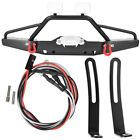 Metal Front Bumper With Led Light Accessory Fits For Axial Scx10 Ii 900 Spk