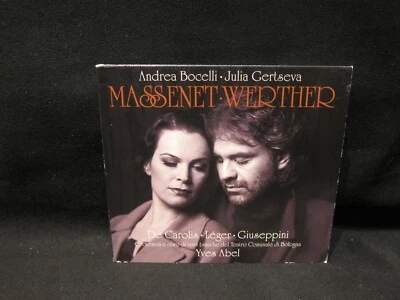 Massenet / Andrea Bocelli / Julia Gertseva - Werther - 2CD - EX - DIGIPAK!!! - Image 1 of 4
