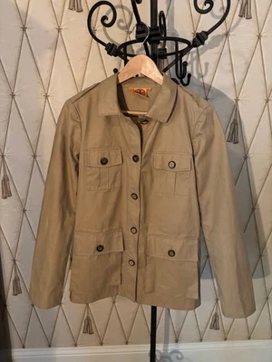 Chaqueta militar/safari para mujer Tory Burch caqui - 8 Foto 1 de 4