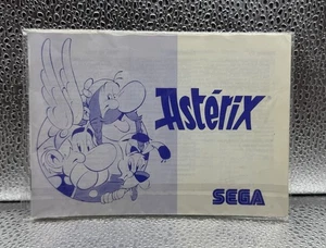 Asterix Sega Master System Manual 1991 - Picture 1 of 5