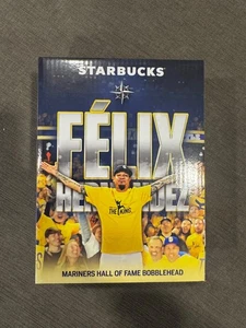 King Felix Hernandez Seattle Mariners 2023 Hall Of Fame Bobblehead 8/13/2023 - Picture 1 of 8