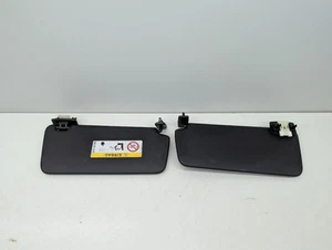 MERCEDES A CLASS W176 '12-18 BLACK SUN VISOR PAIR x2 ✅A4 - Picture 1 of 9
