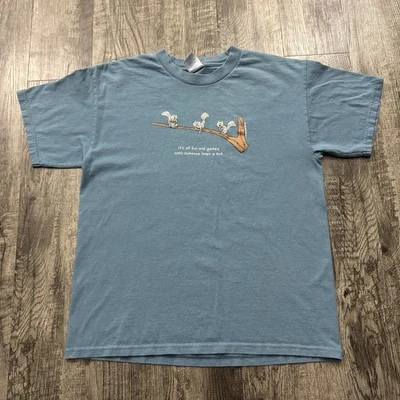 Camiseta De Colección Naturaleza Divertidos Juegos Alguien Perde Una Nuez Ardilla Humor Comedia L Foto 1 de 4