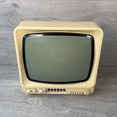 Cathay Portable 12" Television Model TV 2600 Power Tested Working - Image 1 of 4