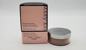 Mary Kay Mineral Powder Foundation - Beige 2 .28oz. (040989) New - Picture 1 of 8