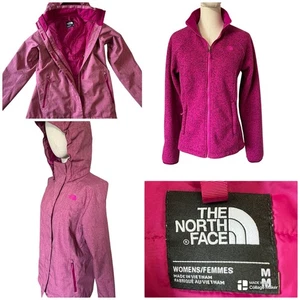 The North Face Woman's M Kalispell Triclimate Jacket Fleece Liner Waterproof - Picture 1 of 19