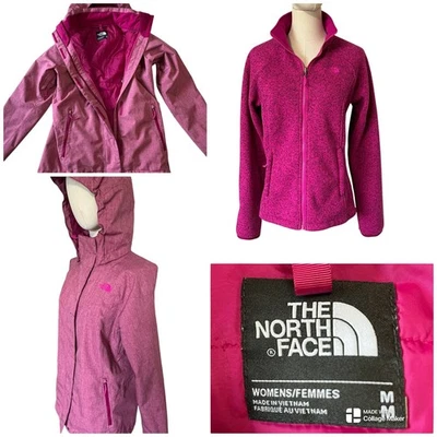 The North Face Woman's M Kalispell Triclimate Jacket Fleece Liner Waterproof - Image 1 of 4