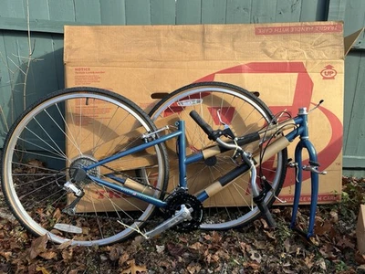 Bicicleta NOS Trek 720 15” Nueva Stock Antiguo Azul Luna Damas Hecha en EE. UU. Foto 1 de 4