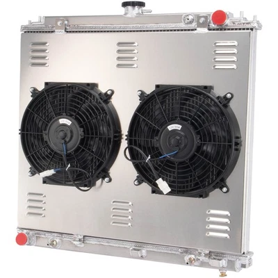 3 Row Radiator Shroud Fan for 2005-2018 2016 Nissan Frontier Xterra Pathfinder - Image 1 of 4