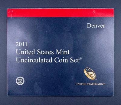 2011 Uncirculated Coin Set US Mint Government Packaging OGP COA CSD - Image 1 of 4