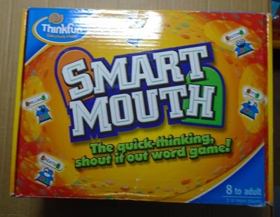 Think Fun Smart Mouth Quick Thinking Shout Out Game Complete 2001 - Image 1 of 3
