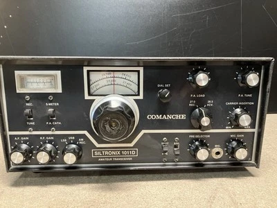 Siltronix 1011D Comanche Amateur Transceiver Parts Or Repair Read Description - Image 1 of 4