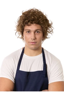 Brand New Yes Chef Adult Wig Foto 1 de 2