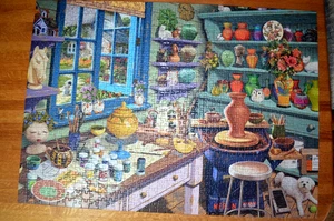 Ravensburger 1000 Piece Jigsaw Puzzle “ My Cozy Place ” Complete - Picture 1 of 6