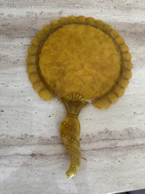Antique Art Deco Bake light Celluloid Handheld Mirror - Image 1 of 4