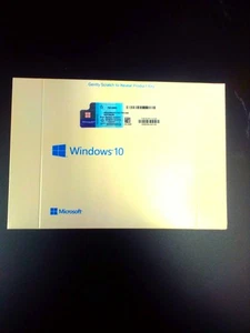 NEW Windows 10 Pro DVD 64Bit Genuine Microsoft Lifetime License THIS IS THE ONE - Picture 1 of 1