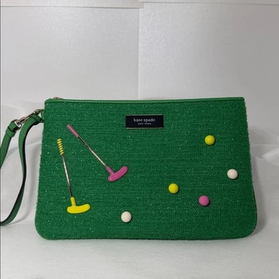 Muñequera Kate Spade Tee Time adornada Astroturf Foto 1 de 4