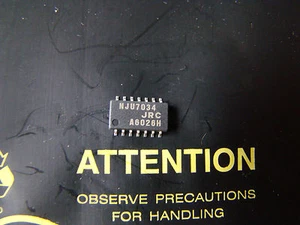 NJU7034M - CMOS OP AMP X 5 PCS - NEW UK SALE - PB FREE - NEW JAPAN RADIO - Picture 1 of 1