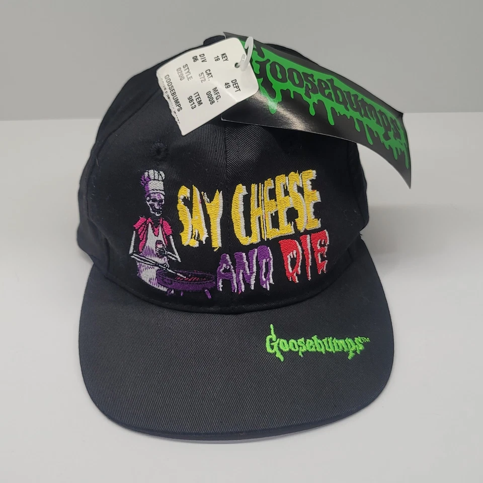 VTG Goosebumps The Scarecrow Walks at Midnight Adjustable Aanco Snapback Hat Cap