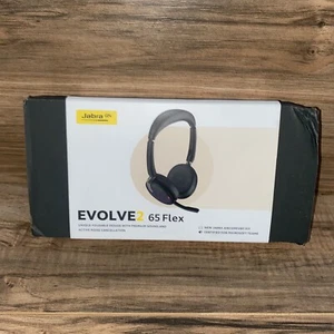 Auriculares estéreo inalámbricos Jabra Evolve2 65 Flex, USB-A, MS Teams - Imagen 1 de 12