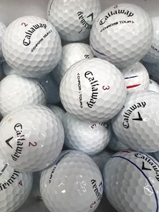 12 Premium AAA White Callaway Chrome Tour/ Chrome Tour X Used Golf Balls - Picture 1 of 5