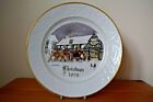 Royal Worcester Decorative Christmas Plate - Christmas Eve - 1979 (Boxed)