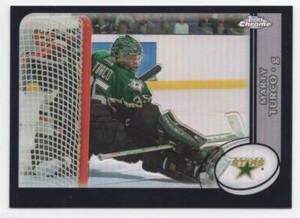 2002-03 TOPPS CHROME BALCK REFRACTOR /100 MARTY TURCO