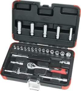 Hilka 25 pce 1/4" Drive Socket Set Metric 03142502 - Picture 1 of 1
