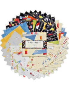WILMINGTON "COMMON THREADS" #508-785-508 This is the CHARM PAC OR 5 " SQUARES - Picture 1 of 1