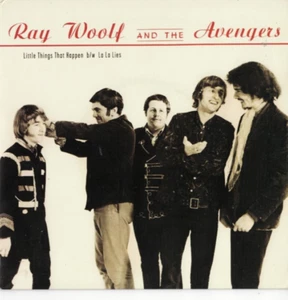 RAY WOOLF & THE AVENGERS Little Things that Happen 7" VINYL PS RE 60s NZ GARAGE - Imagen 1 de 2