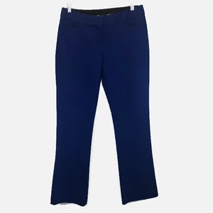 Express Fantasia blaue Anzughose Größe 6R mittelhoher Bund kaum Stiefel - Bild 1 von 7