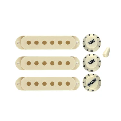 FLEOR SSS Guitar ST Pickup Cover 5-Way Switch Tip 2T1V Guitar knobs for Strat - Image 1 of 4